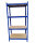 SET 2x Schwerlastregal 80 x 40 x 160 cm, blau lackiert